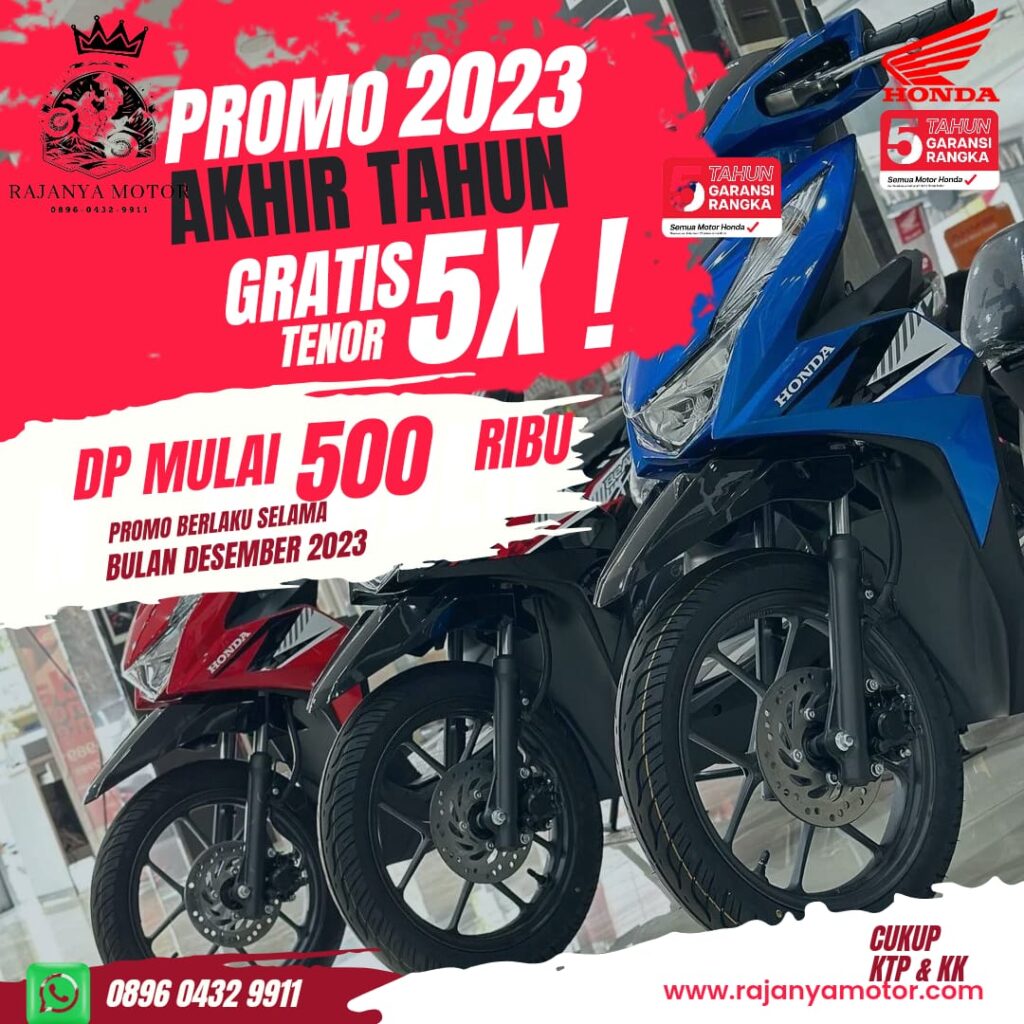 Promo Kredit Motor Akhir Tahun